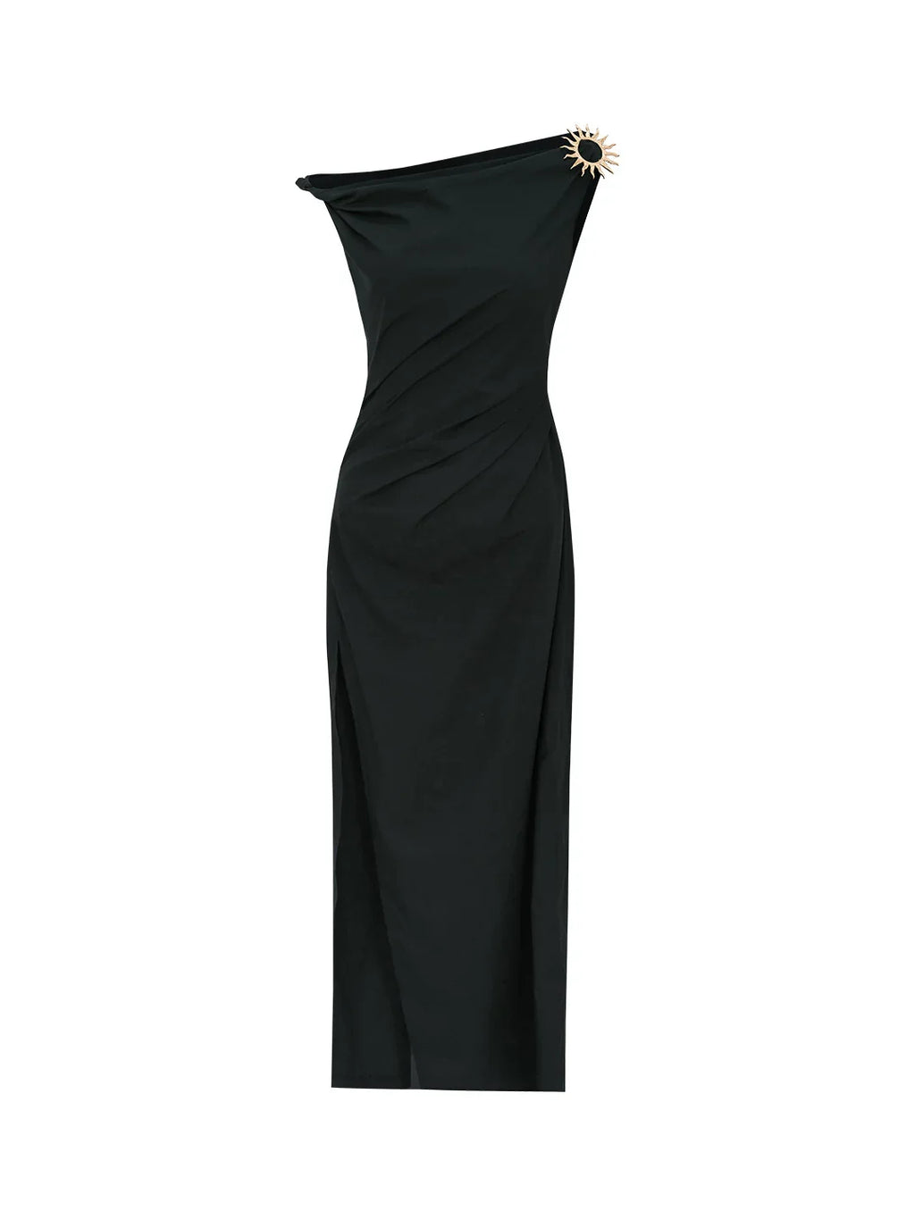 Black One Shoulder Maxi Dress - Stellar | Artel Retro Black One Shoulder Maxi Dress - Stellar | Artel Retro