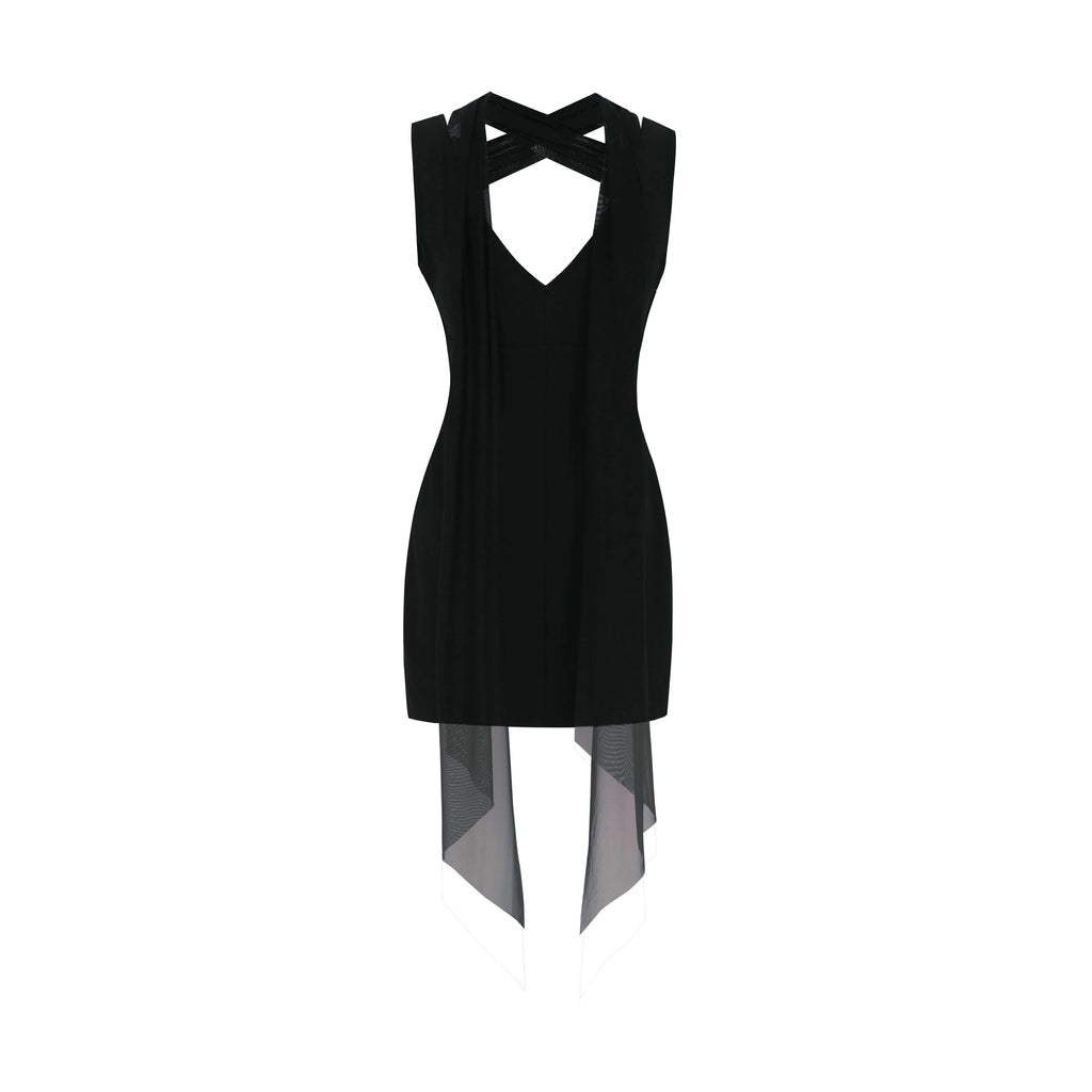 formal blouson dress MIDNIGHT ECLIPSE BODYCON DRESS – WEDE