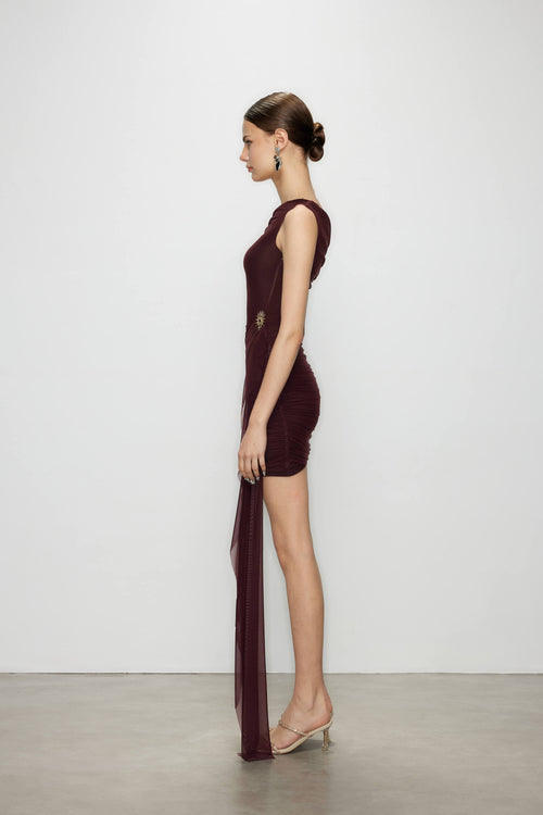 bodycon hourglass dress Shona Joy - Otis Hourglass Mini Dress main image 0